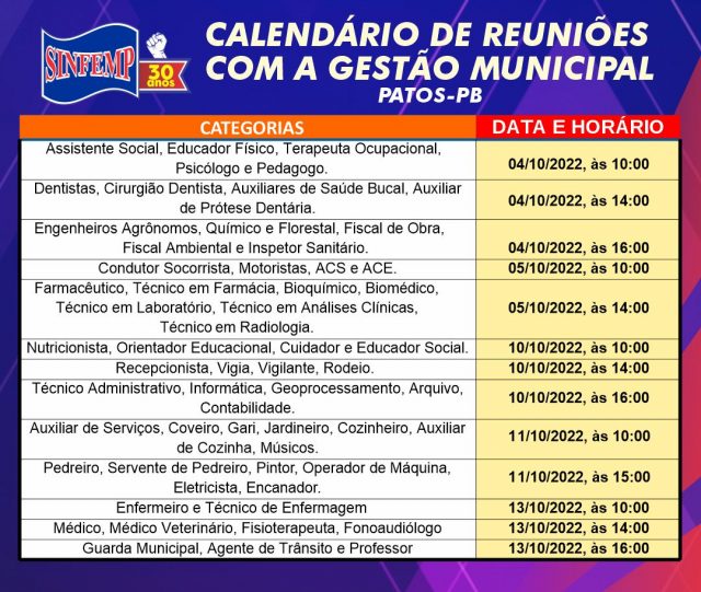 CALENDARIO REUNIOESout22 1